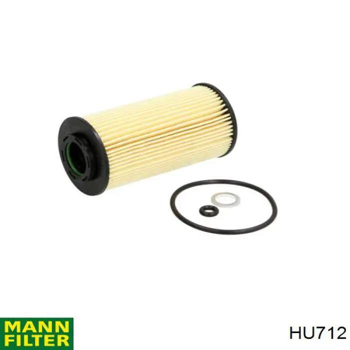 HU712 Mann-Filter filtro de aceite