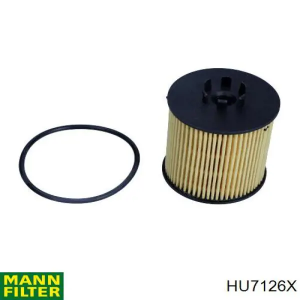 HU7126X Mann-Filter filtro de aceite