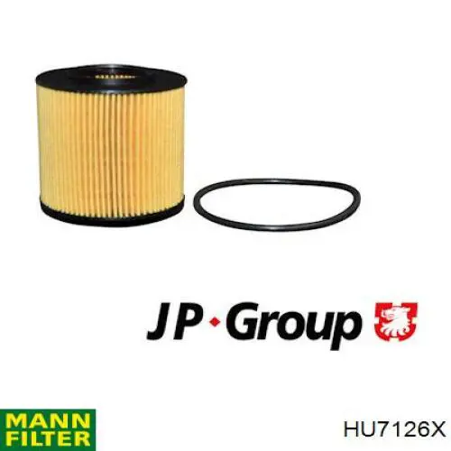 HU7126X Mann-Filter Filtro aceite
