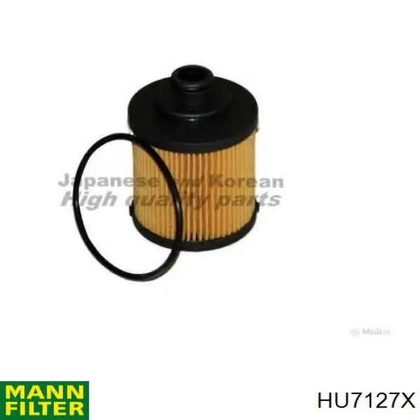 HU7127X Mann-Filter Filtro aceite