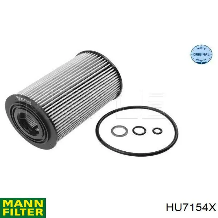 Filtro de aceite HU7154X Mann-Filter