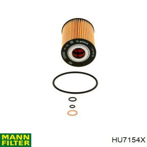 Filtro de aceite Mann-Filter HU7154X precio, desde 5,80 EUR