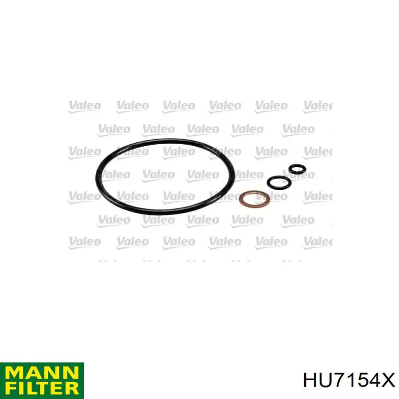 Comprar HU7154X Mann-Filter Filtros de aceite