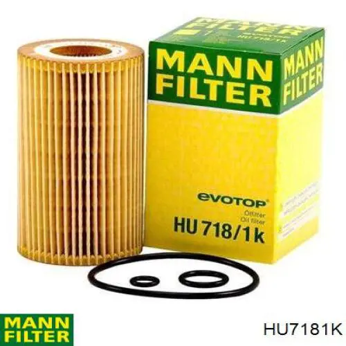 Comprar HU7181K Mann-Filter Filtros de aceite