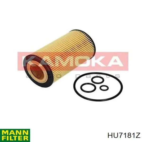 HU7181Z Mann-Filter Filtro aceite