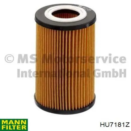 Comprar HU7181Z Mann-Filter Filtros de aceite
