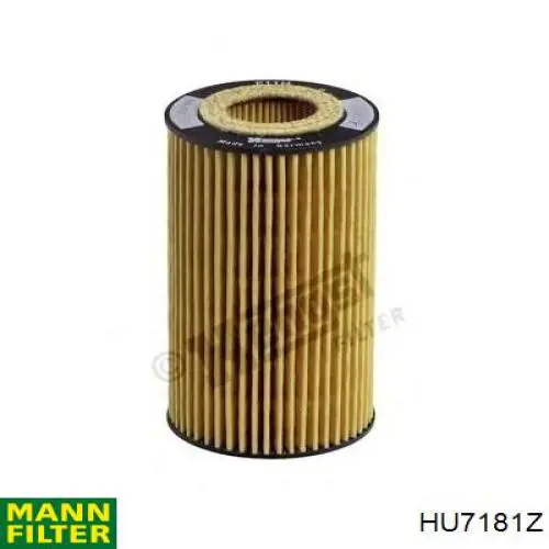 HU7181Z Mann-Filter filtro de aceite