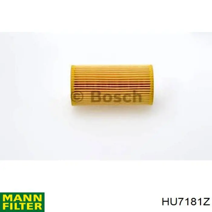 HU7181Z Mann-Filter Filtro aceite
