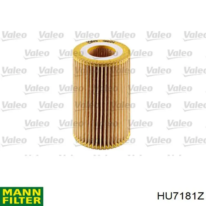 Filtro de aceite Mann-Filter HU7181Z precio, desde 6,18 EUR