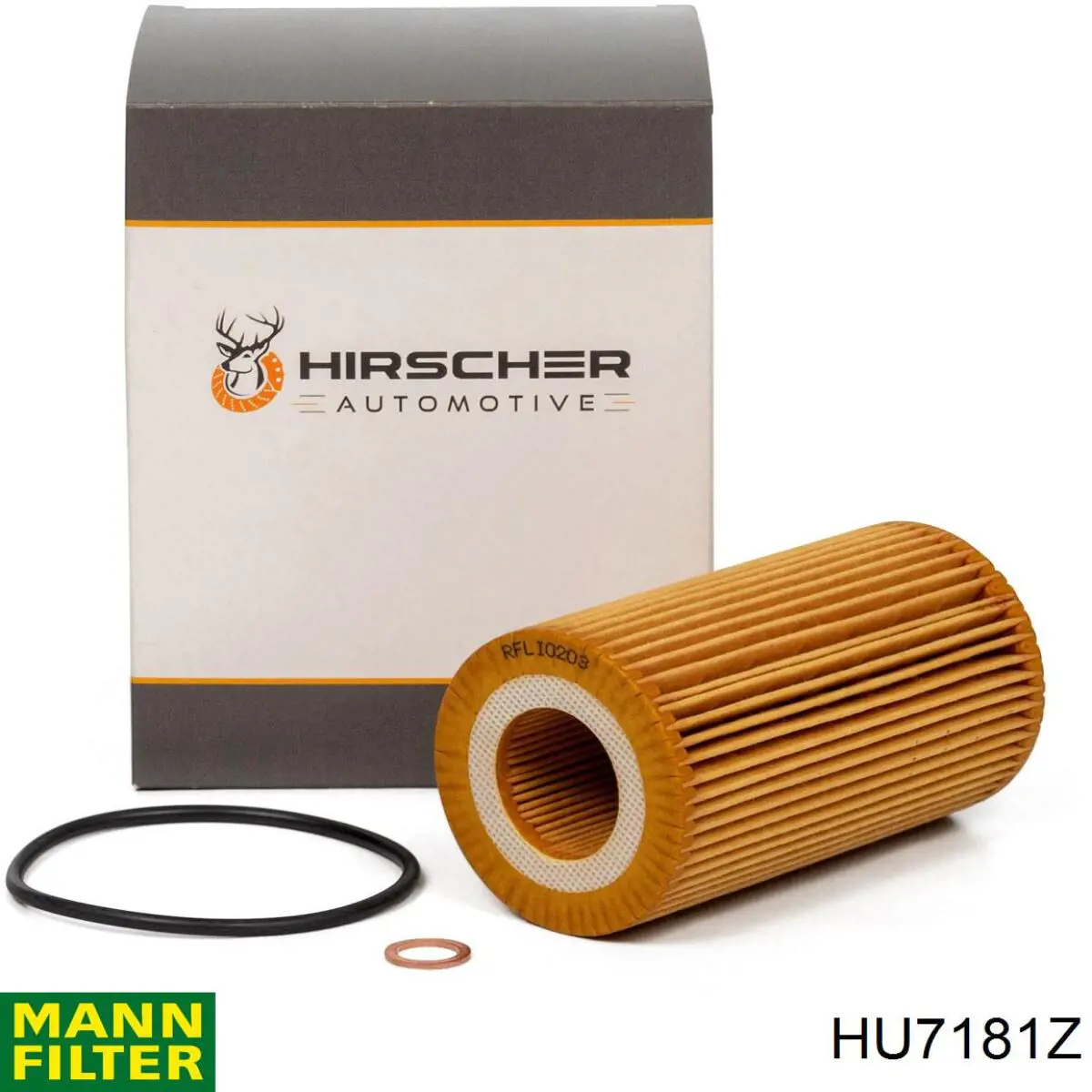 Filtro de aceite HU7181Z Mann-Filter