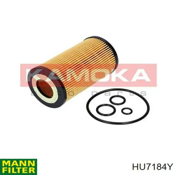 Filtro de aceite motor Mann-Filter HU7184Y