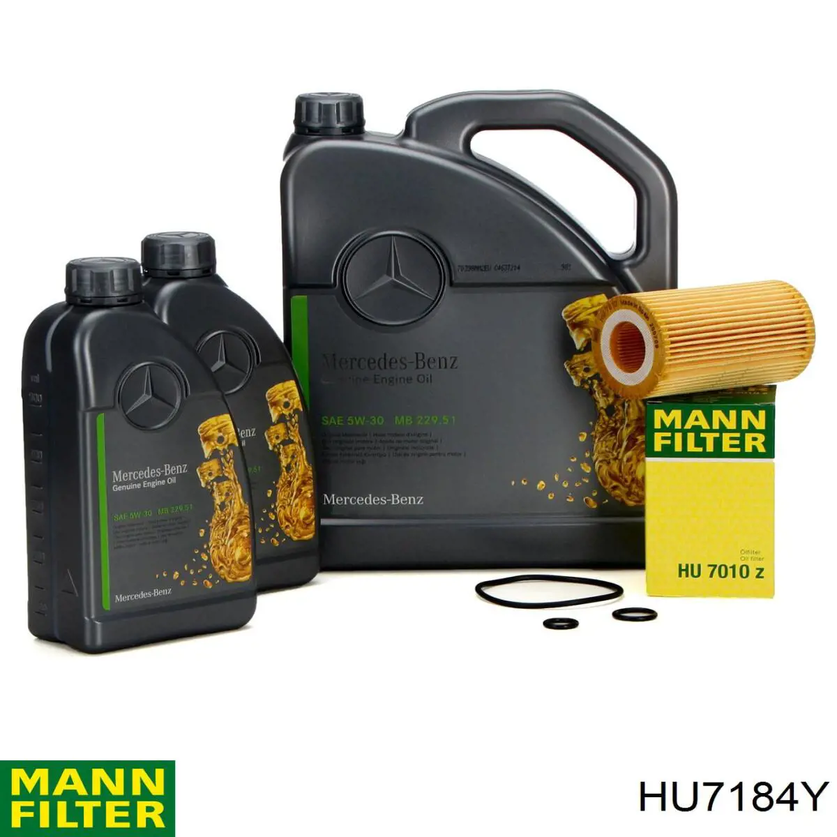 HU7184Y Mann-Filter Filtro aceite