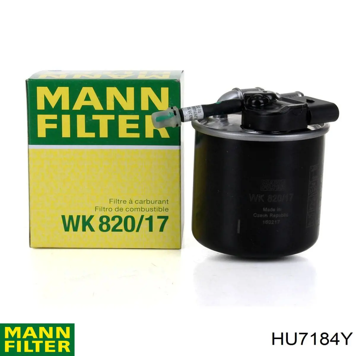 Filtro de aceite Mann-Filter HU7184Y precio, desde 7,75 EUR