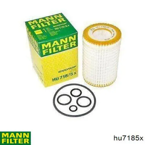 Filtro de aceite MANN HU7185X