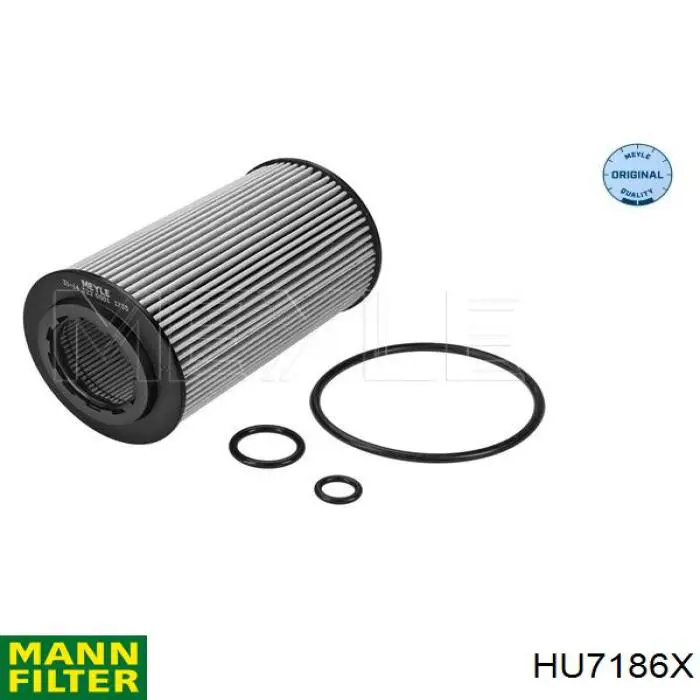 Filtro de aceite Mann-Filter HU7186X precio, desde 6,28 EUR
