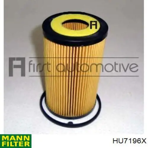 HU7196X Mann-Filter filtro de aceite