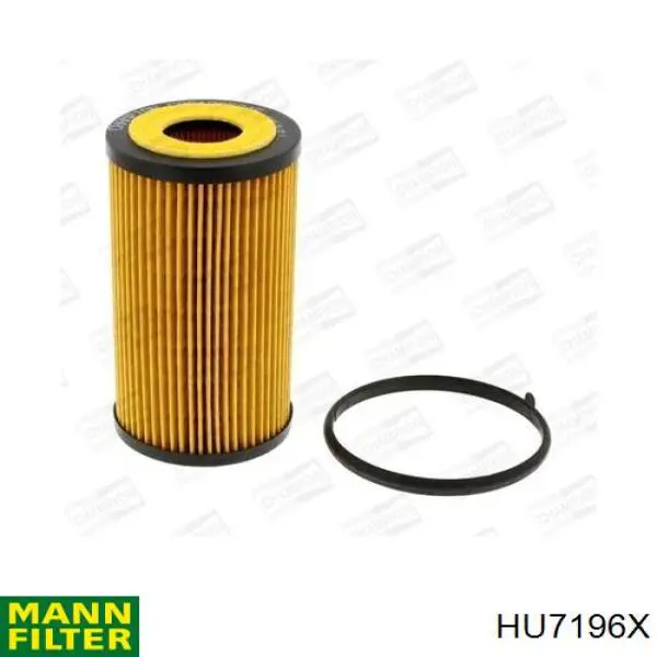Filtro de aceite HU7196X Mann-Filter
