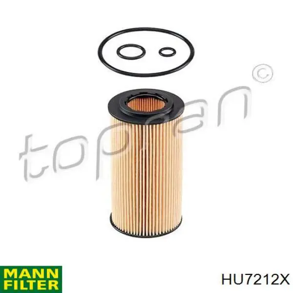 Comprar HU7212X Mann-Filter Filtros de aceite