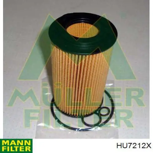 Filtro de aceite Mann-Filter HU7212X precio, desde 7,43 EUR