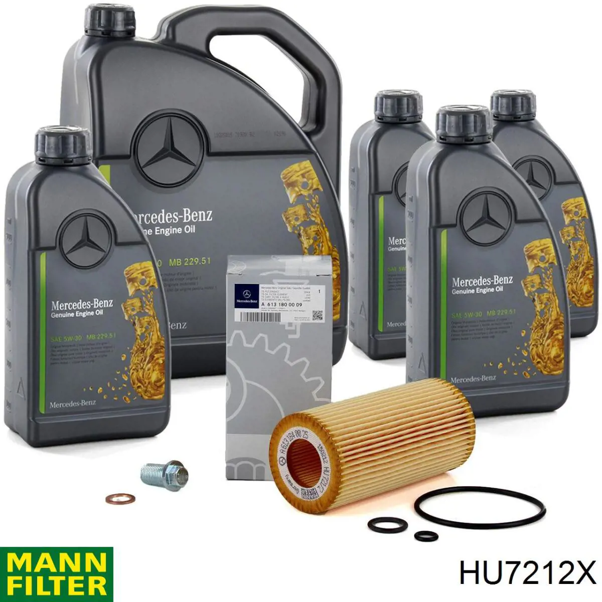 HU7212X Mann-Filter Filtro aceite