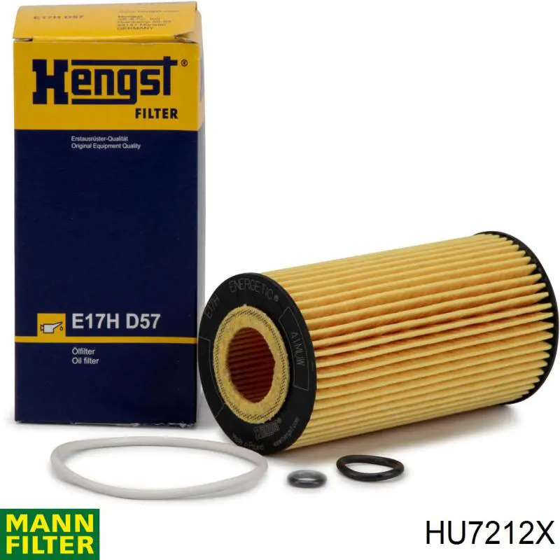 Filtro de aceite Mann-Filter HU7212X precio, desde 7,43 EUR