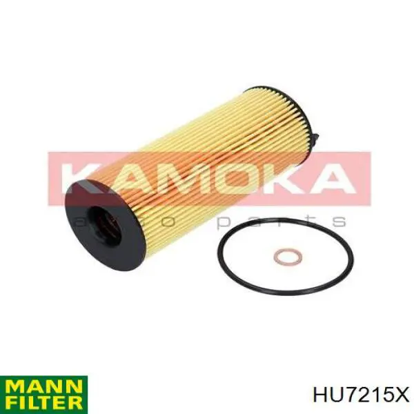 HU7215X Mann-Filter filtro de aceite