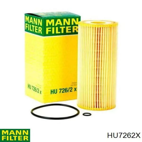 HU7262X Mann-Filter filtro de aceite