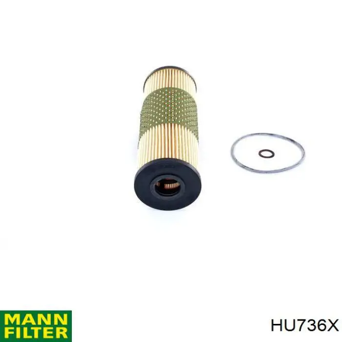 Filtro de aceite Mann-Filter HU736X precio, desde 12,64 EUR
