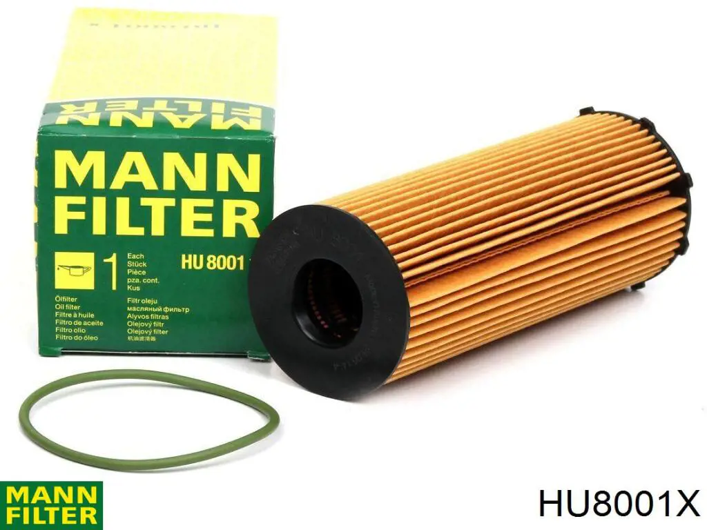 HU8001X Mann-Filter filtro de aceite