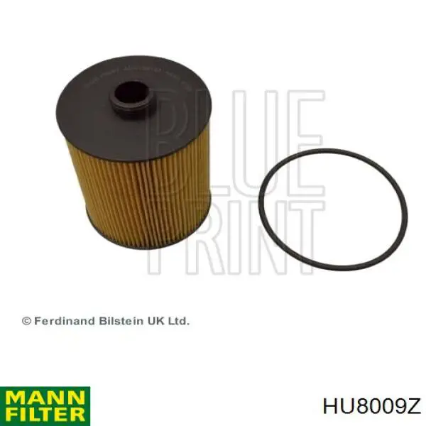 HU8009Z Mann-Filter filtro de aceite