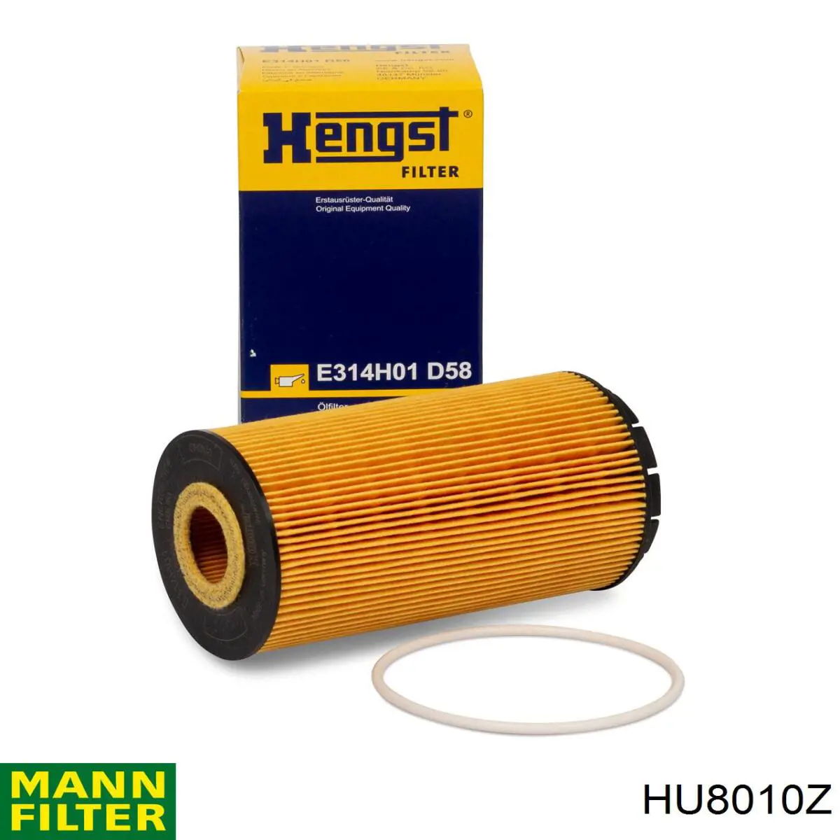 HU8010Z Mann-Filter filtro de aceite