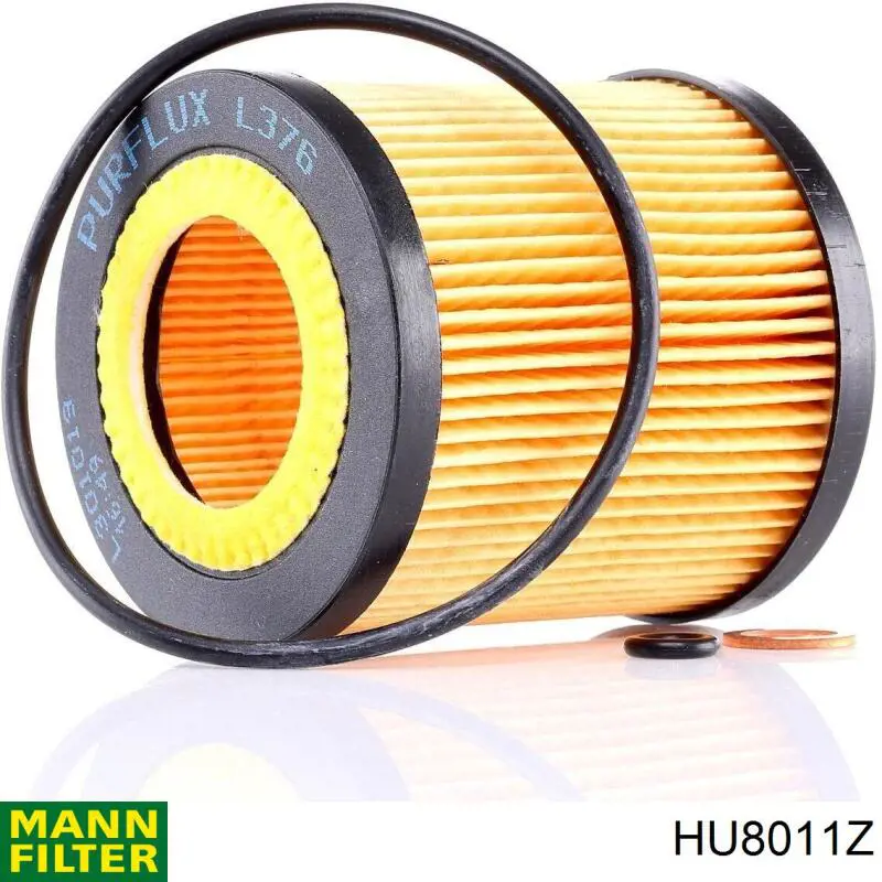 HU8011Z Mann-Filter Filtro aceite