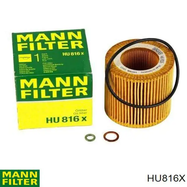 HU816X Mann-Filter Filtro aceite
