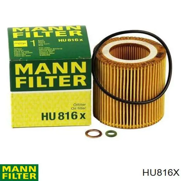 Filtro de aceite Mann-Filter HU816X precio, desde 7,68 EUR