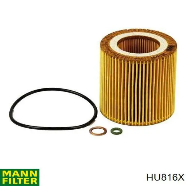 Filtro de aceite HU816X Mann-Filter