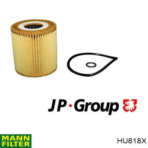 Filtro de aceite Mann-Filter HU818X precio, desde 7,31 EUR