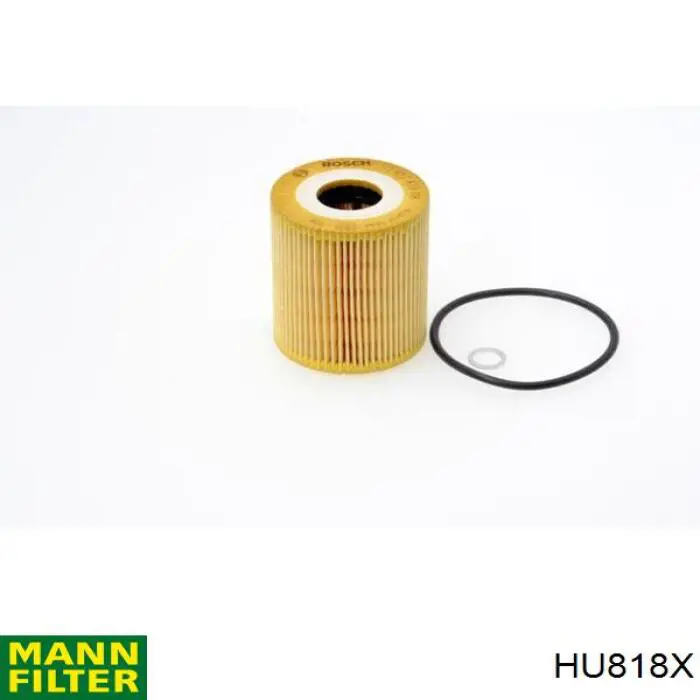 Filtro de aceite HU818X Mann-Filter