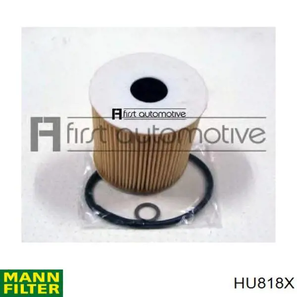 HU818X Mann-Filter Filtro aceite