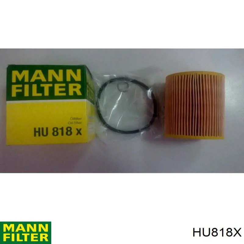 Filtro de aceite HU818X Mann-Filter