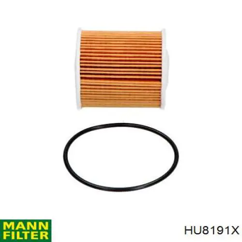 HU8191X Mann-Filter Filtro aceite