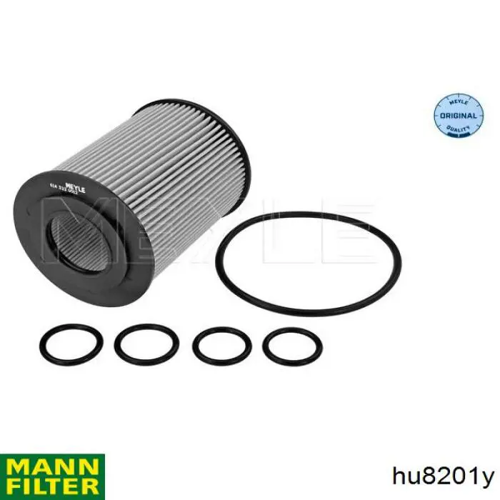 Filtro de aceite MANN HU8201Y