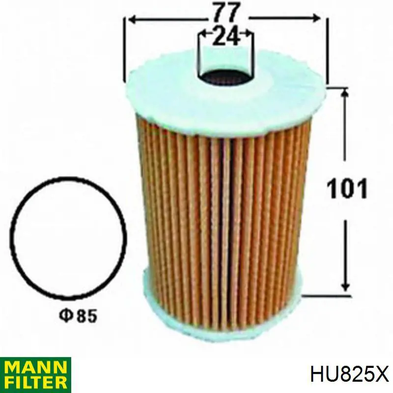 HU825X Mann-Filter