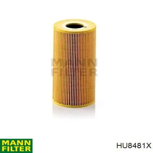HU8481X Mann-Filter Filtro aceite