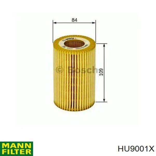 Comprar HU9001X Mann-Filter Filtros de aceite