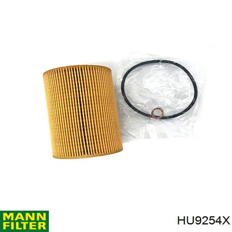 HU9254X Mann-Filter Filtro aceite