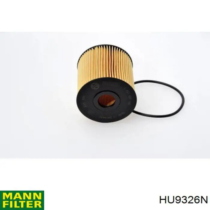 HU9326N Mann-Filter Filtro aceite