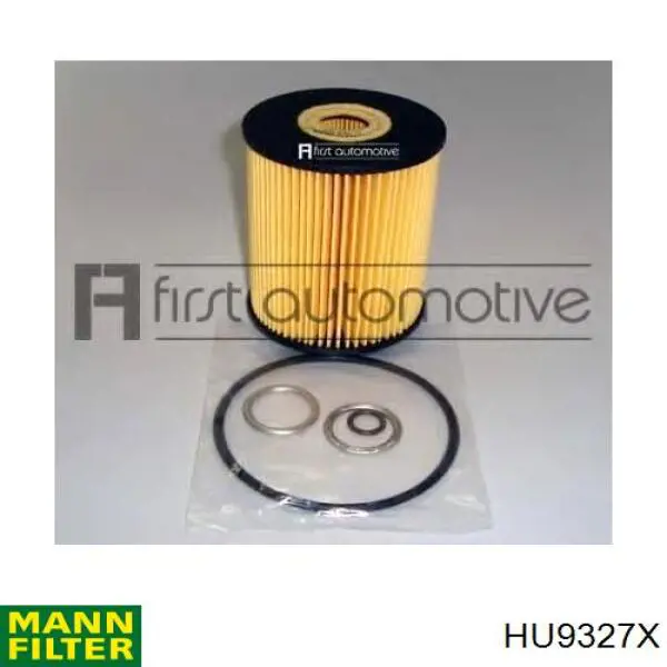 HU9327X Mann-Filter filtro de aceite