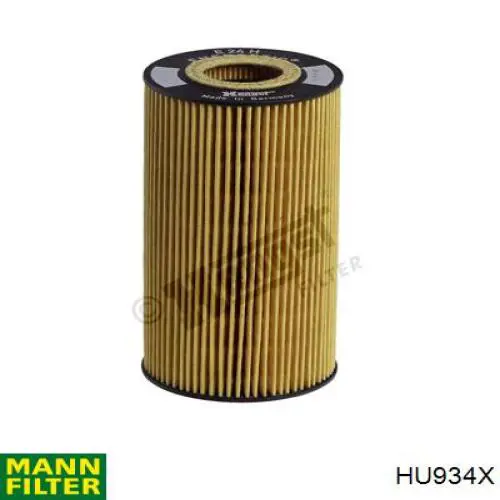 HU934X Mann-Filter filtro de aceite