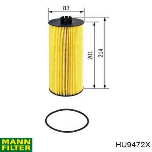 2931093 Deutz filtro de aceite