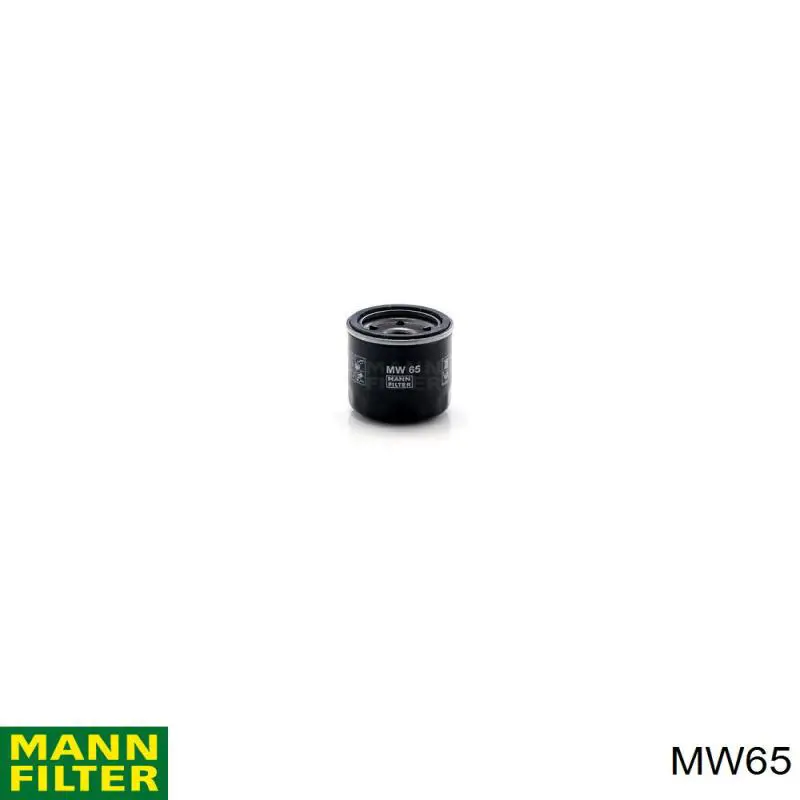 MW65 Mann-Filter filtro de aceite